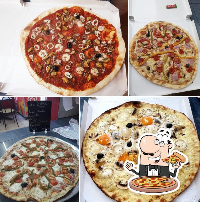 Essayez des pizzas à Pizza Flash