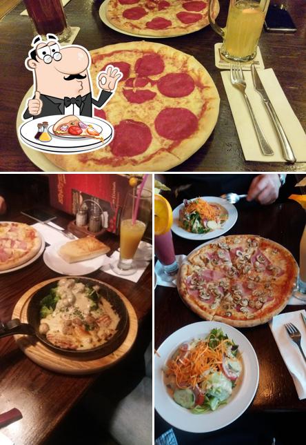 Tómate una pizza en Bistro / Restaurant Einstein
