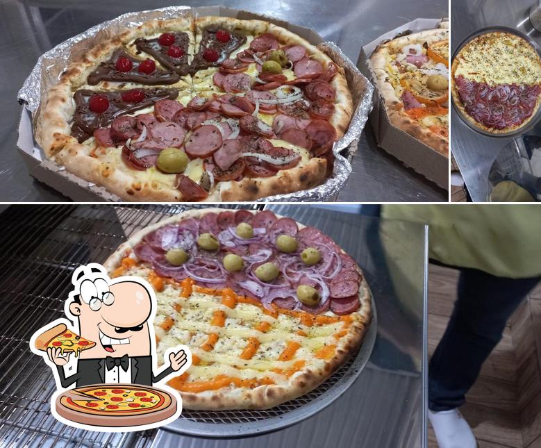 Consiga pizza no Neimar Lanches - Pizzaria & Choperia