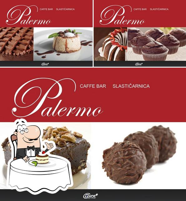 Profitez l'un des desserts