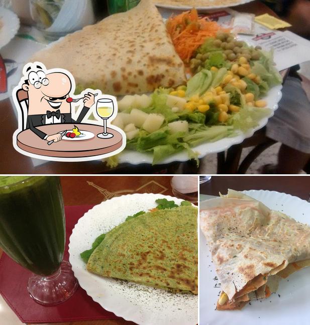 Comida em Crepe Supremo