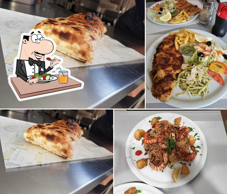 Platos en L'escale restaurant pizzeria & burgers