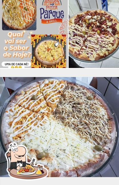 At Pizza Parque & Grill, you can try pizza