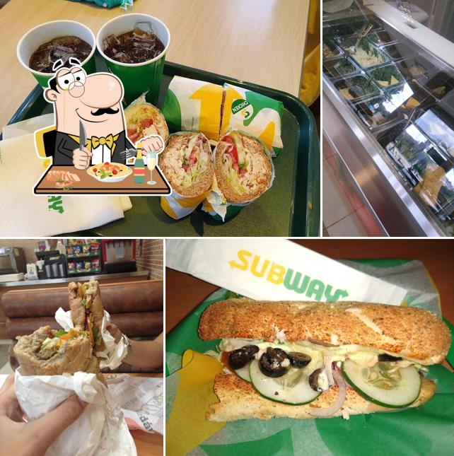 Comida em Subway