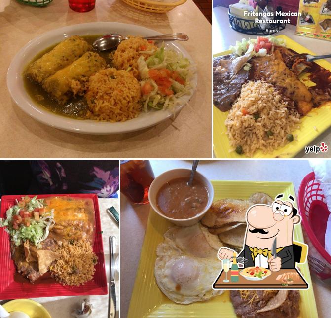 Food at Fritangas Mexican Restaurant