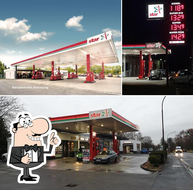 Voici une photo de star Tankstelle