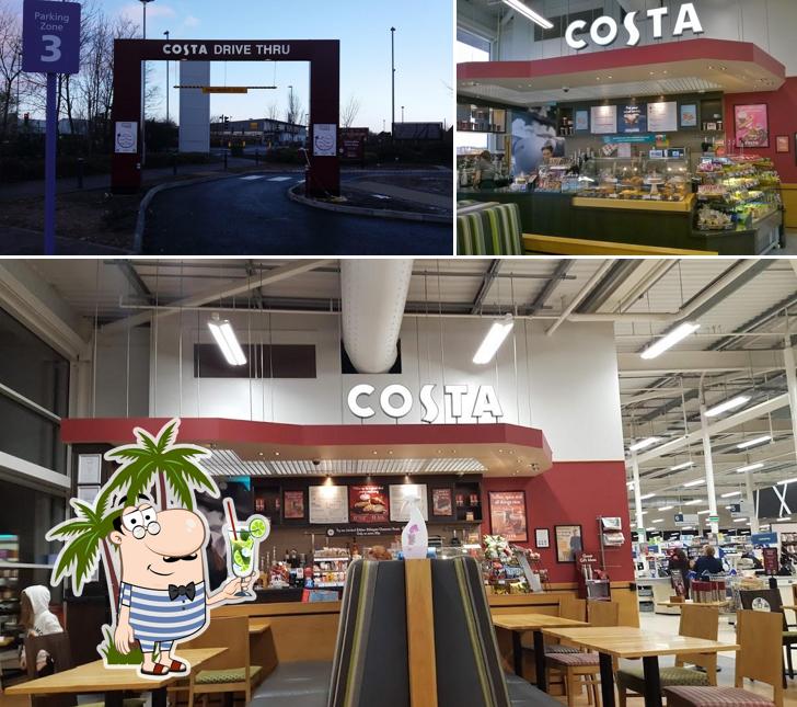 Costa Coffee, Tesco Extra, Cromwell Rd in Wisbech Restaurant menu and