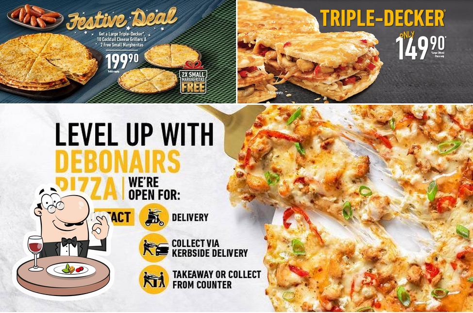 Debonairs Pizza restaurant, Pretoria, Shop 24A Menu du restaurant et
