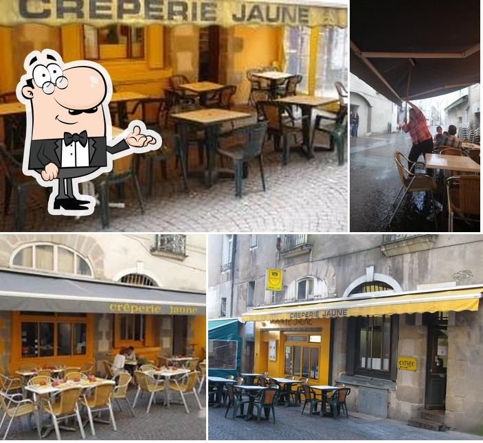 L'intérieur de Crêperie Jaune Nantes Centre