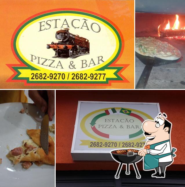 Look at this photo of Estação Pizza & Bar