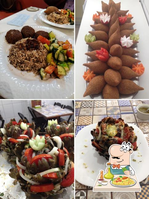 Comida em Libaneza Cozinha Árabe