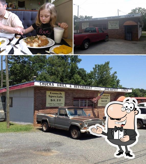 Chuck's Grill, 8001 Old Statesville Rd in Charlotte - Restaurant menu