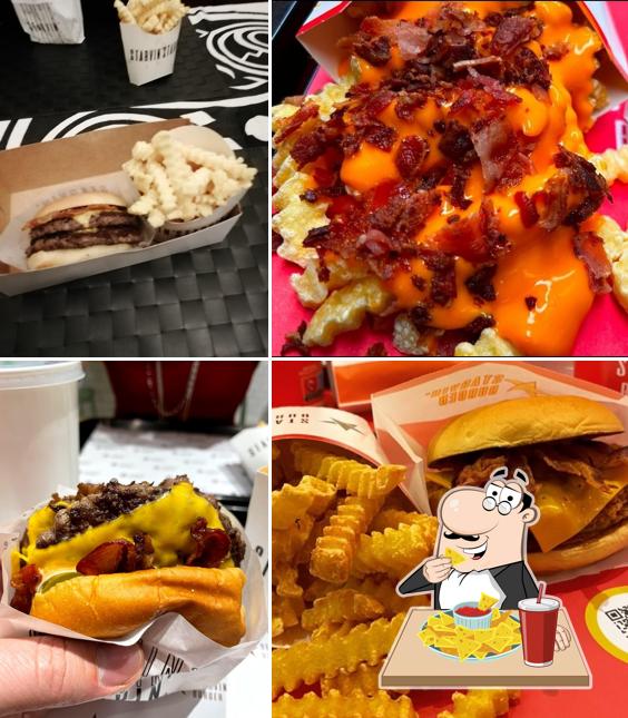 Nachos al Starvin' Burger