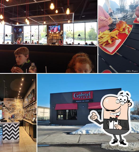 Check out how Gabriel Pizza looks inside