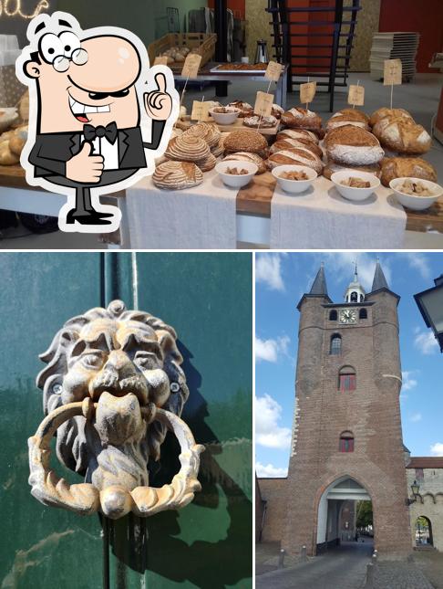 Look at this image of BAKT. Brood, bolussen en koffie in Zierikzee