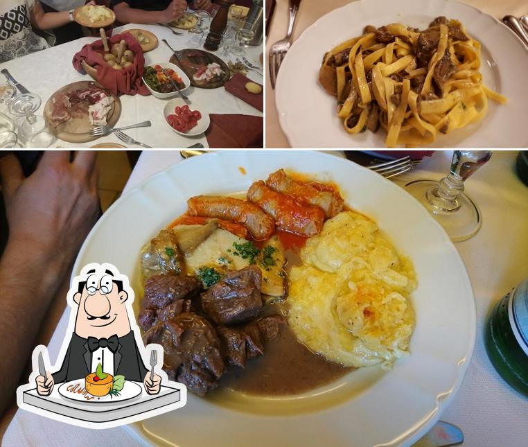 Cibo al Ristorante Brasserie D'entreves