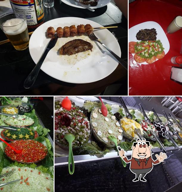 Comida em Saborela Churrascaria e Pizzaria