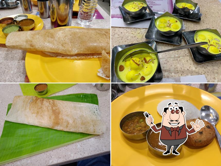 Meals at Sangeetha Veg Restaurant Poonamallee