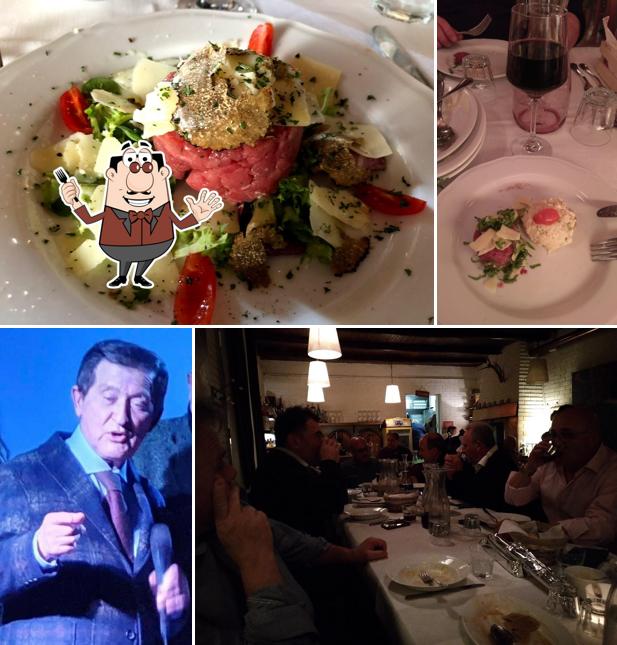 Platti al Trattoria Lo Spiedo