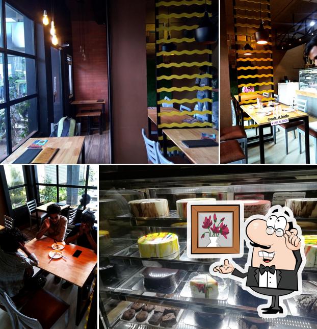 Check out how Cafe Al Bacio looks inside