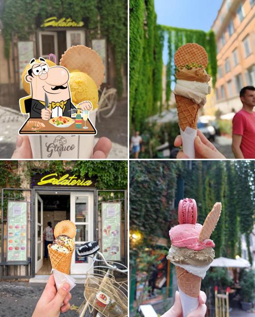 Platti al Gelateria Glauco