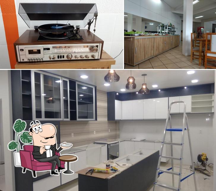Veja imagens do interior do Franê Restaurante
