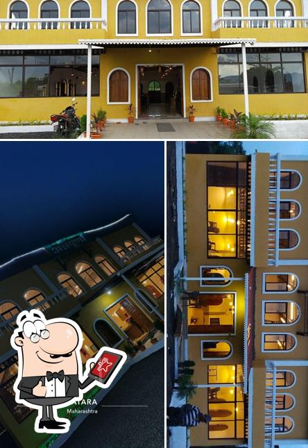 The exterior of Hotel Annapurna Pure Veg Restaurant