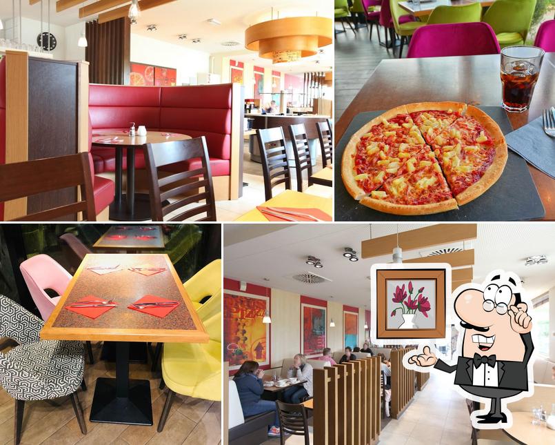 L'intérieur de Pizza Hut Beggen