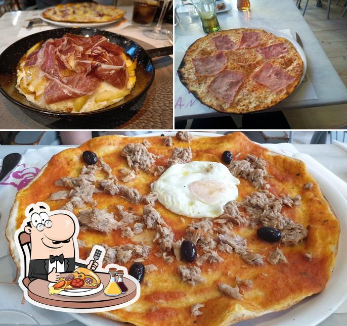 A Pizzeria Restaurant Angelo Sant Julià, vous pouvez essayer des pizzas