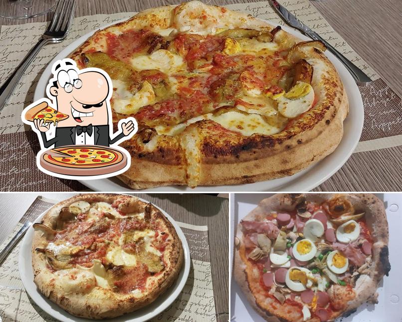 Scegli una pizza a Pizzeria Ristorante Braceria Mannaia