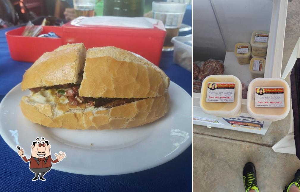 Comida em Produtos da roça