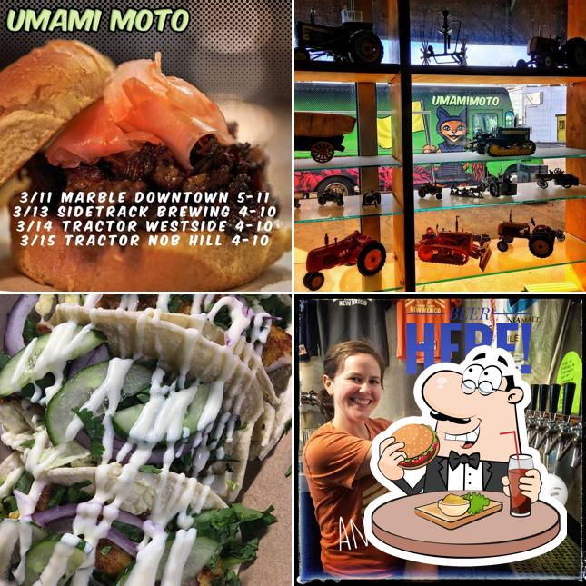 Отведайте гамбургеры в "Umami Moto"