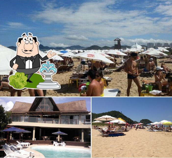 Desfrute da vista do exterior Galera's Beach Bar