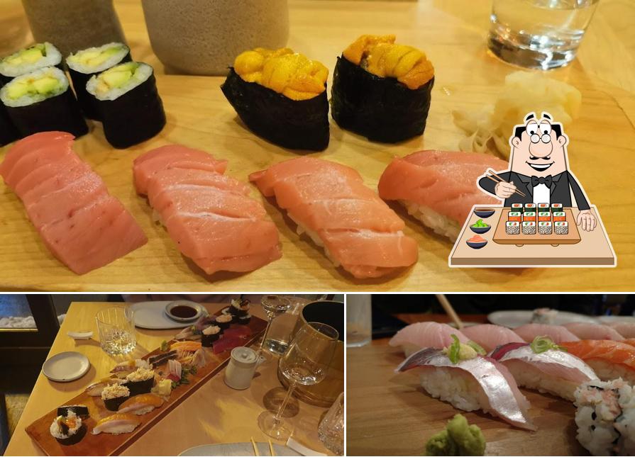 Les sushis sont un repas populaires provenant du Japon