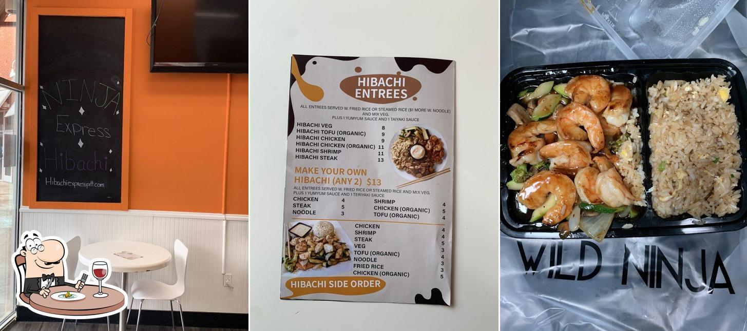 Ninja Hibachi Express in Pittsburgh Restaurant menu and reviews