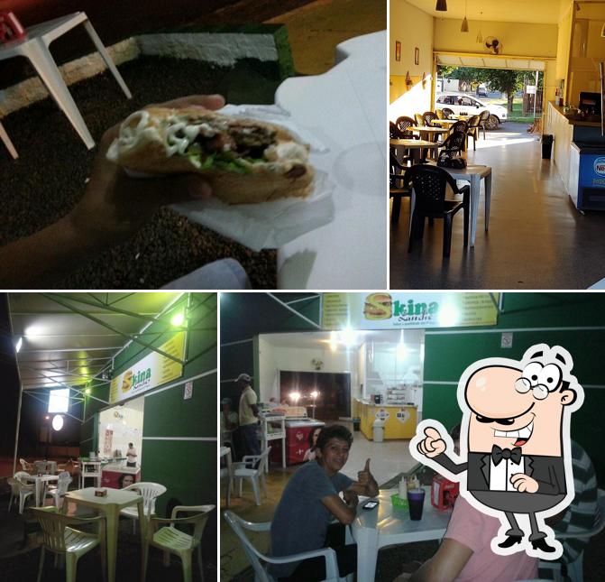 O interior do Lebo's Gastrobar