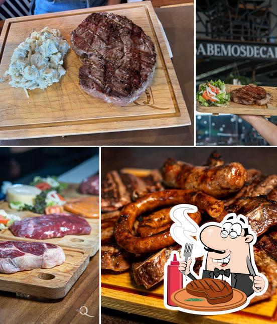 Pick meat meals at Barrio de Quilmes Ajijic