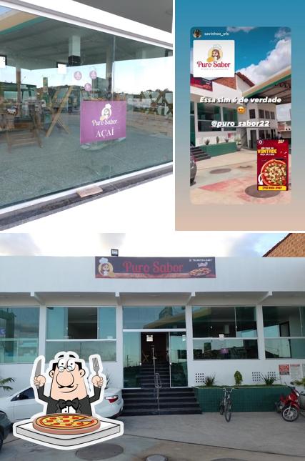 Puro Sabor Pizzaria e Lanchonete.