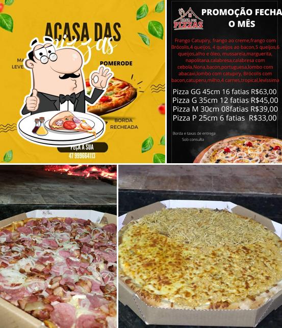 Experimente diversos variedades de pizza