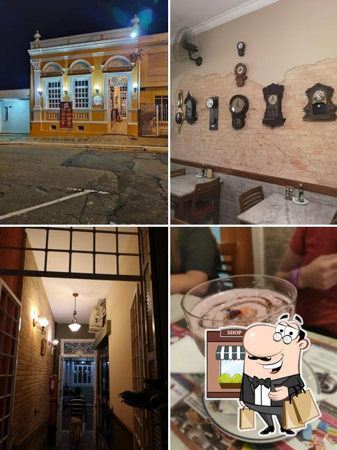 O exterior do La Bonna Pizza