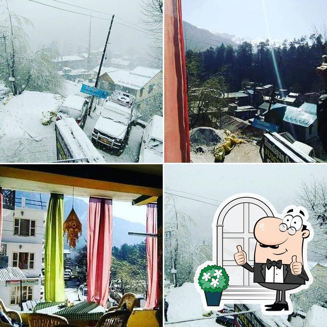 Check out how Himalayan Organics juice bar cafe & (non stop hostel stay) looks outside