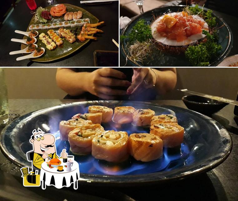 Platos en Brava Sushi