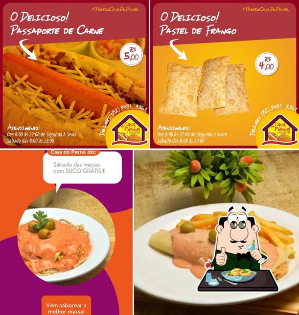 Comida em Casa do Pastel