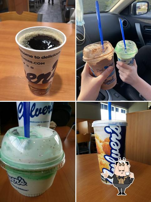 Culver’s serves a variety of beverages