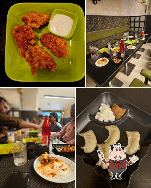 Food at Down Town Café