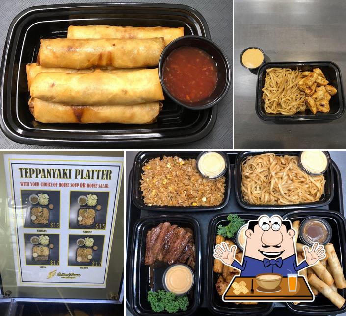 Golden Flames Asian Bistro Express in Findlay Restaurant menu and reviews