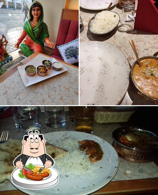 Food at Indian Bistro