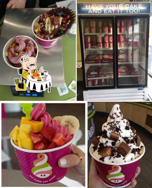 Food at Menchie's Frozen Yogurt