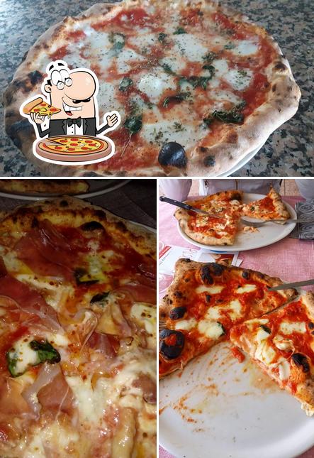 Get pizza at Pizzeria Vesuvio