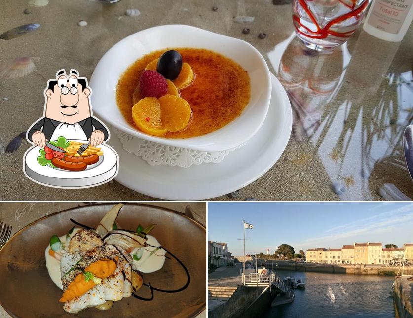 Las imágenes de comida y exterior en Restaurant Les Embruns -Ile de Ré